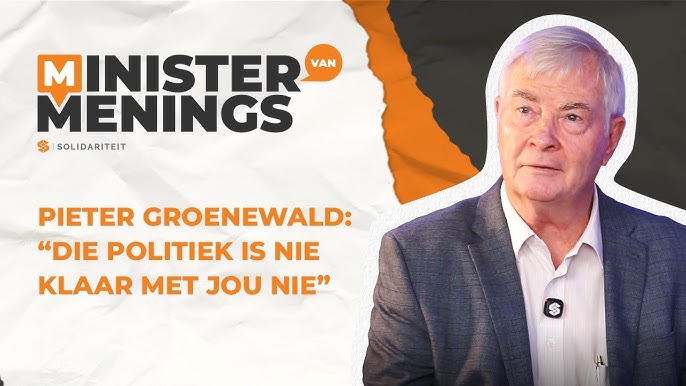 Pieter Groenewald: Die politiek is nie klaar met jou nie